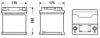 TOYOT 288000Q20 Starter Battery